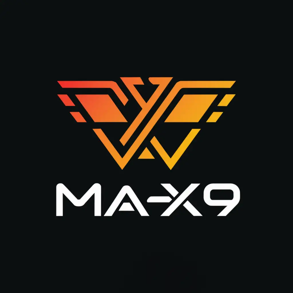 a logo design,with the text "MA-X9", main symbol:harvester,Moderate,be used in Automotive industry,clear background