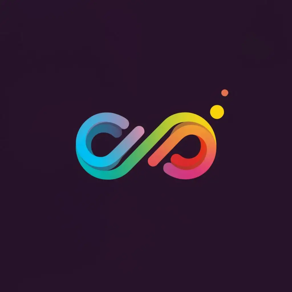 logo, Concept: Form a continuous loop, resembling the infinity symbol, incorporating a brushstroke and pixel to represent creativity and technology.
Color Palette: Gradient of warm and cool tones for a visually appealing blend.
Variation: Experiment with different loop sizes and color combinations., with the text "Codebitz", typography