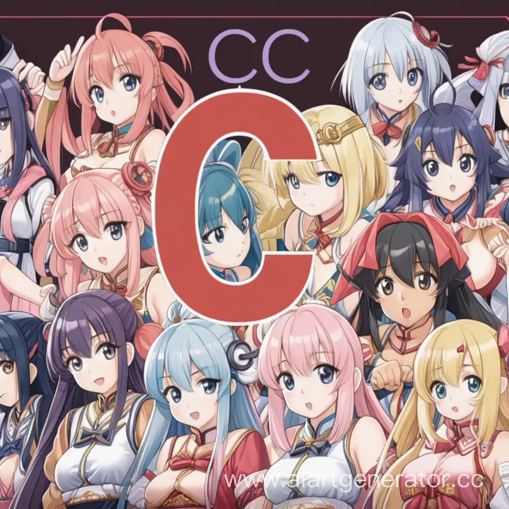 Anime-Harem-Setting-with-Letter-C