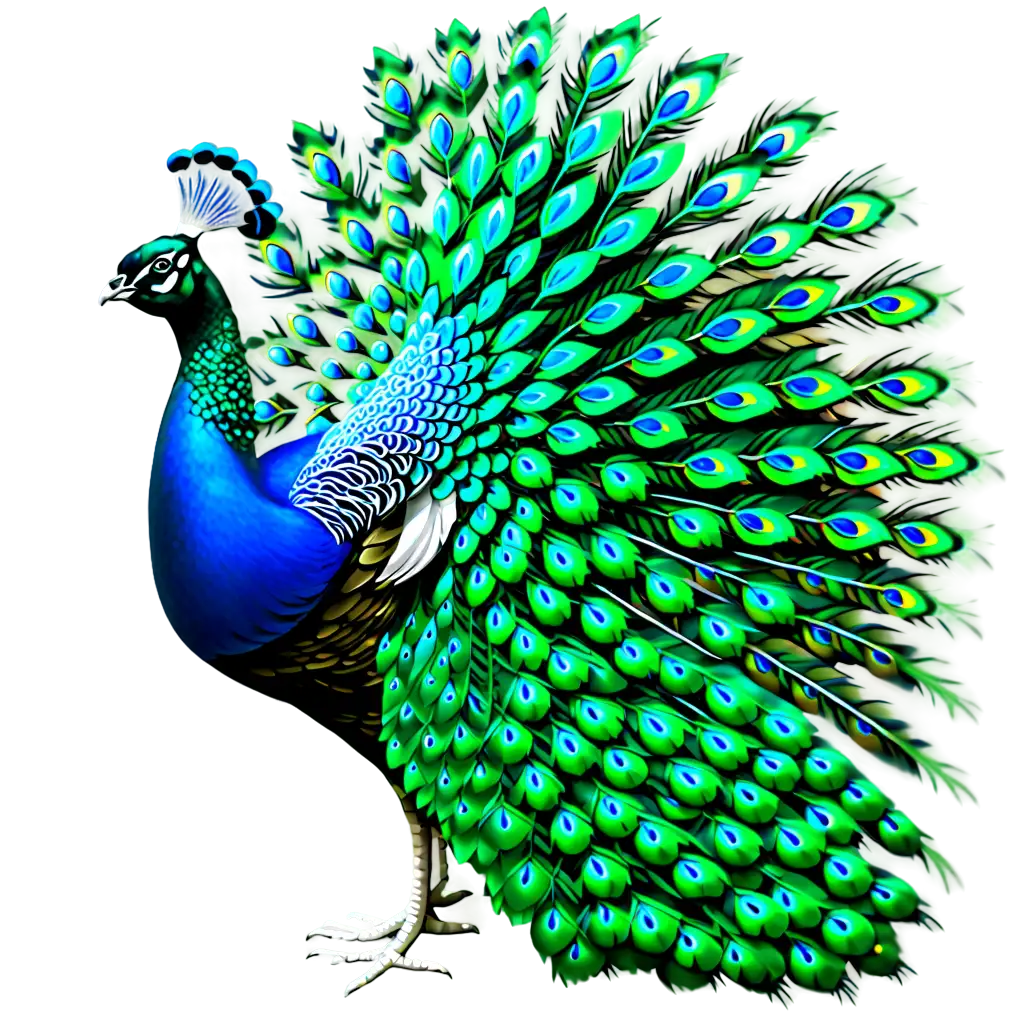 Stunning-PNG-Image-of-a-Beautiful-Peacock-Captivating-Natures-Elegance-in-High-Quality