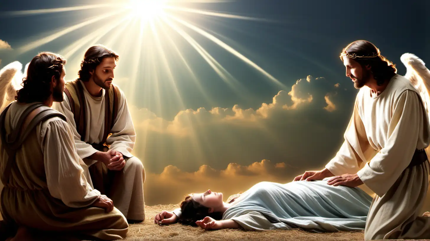 Joseph and Angel Divine Revelation and Comfort