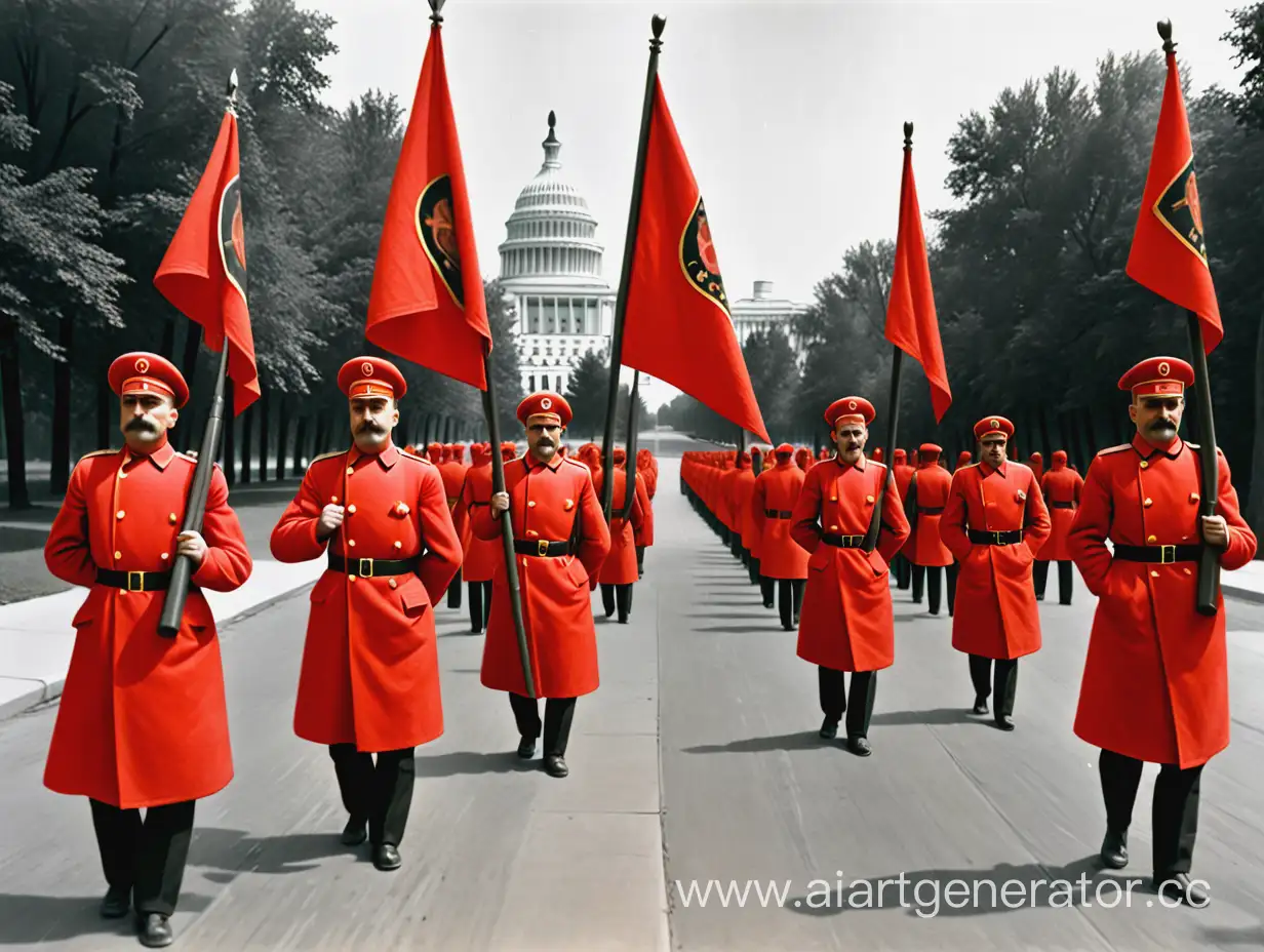 Красная Гвардия Сталина в Вашингтоне 

