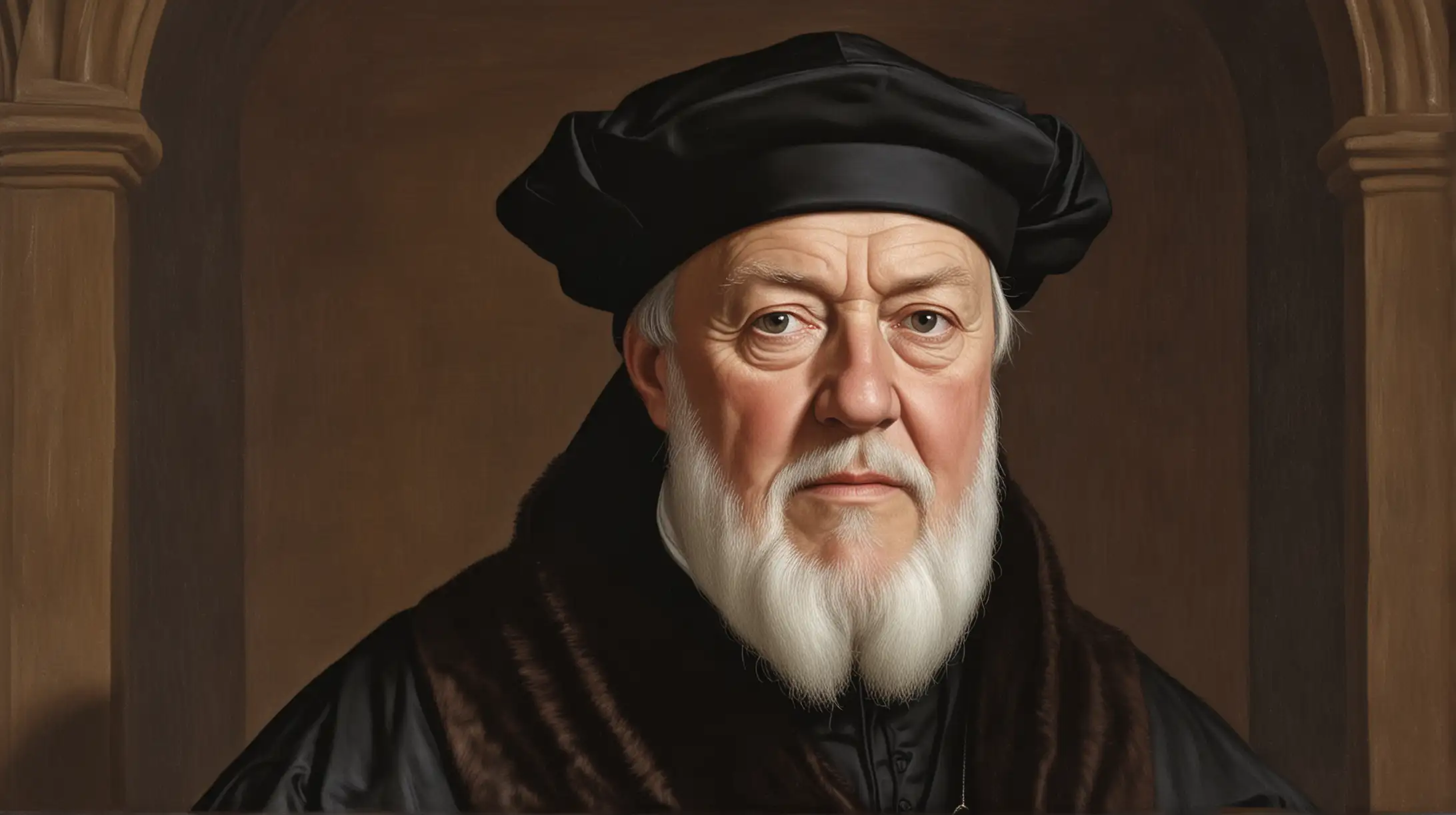 Thomas Cranmer Archbishop of Canterbury under Henry VIII in Ecclesiastical Robes