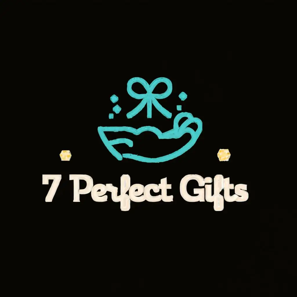 logo, Massage, Therapy, with the text "7 Perfect Gifts", typography