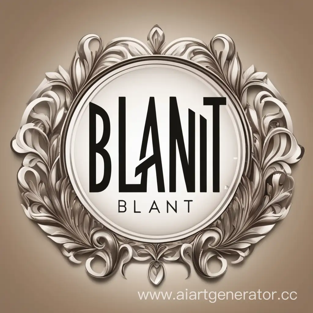 Логотип слова BLANT