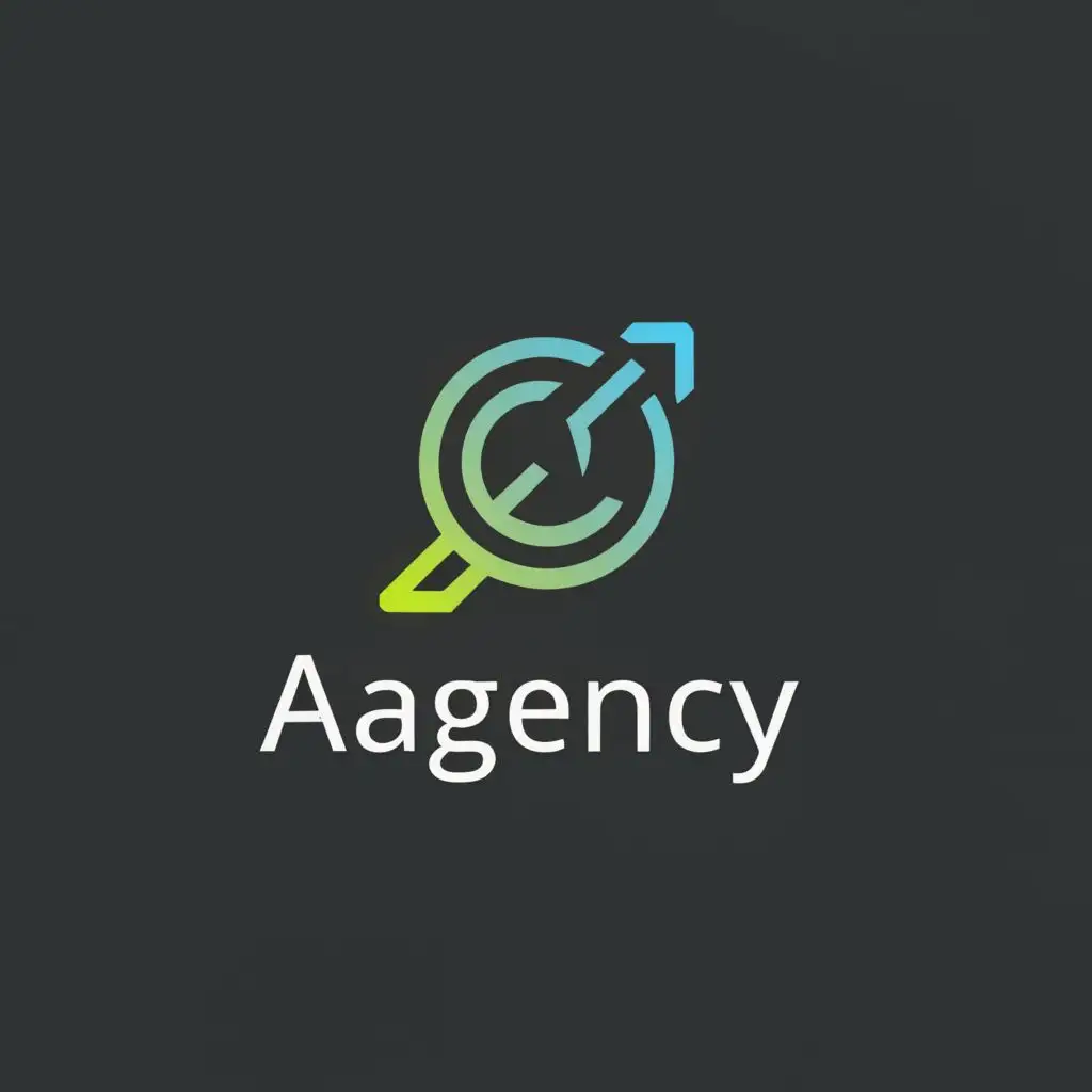 a logo design,with the text "SEO agency", main symbol:arrow indicating growth, upward trajectory,Moderate,be used in Technology industry,clear background