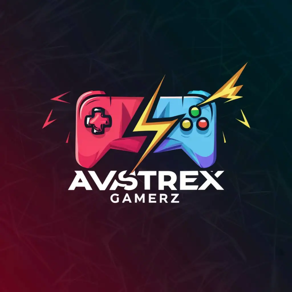 a logo design,with the text "AG", main symbol:AVASTREX GAMERZ,Moderate,be used in Entertainment industry,clear background