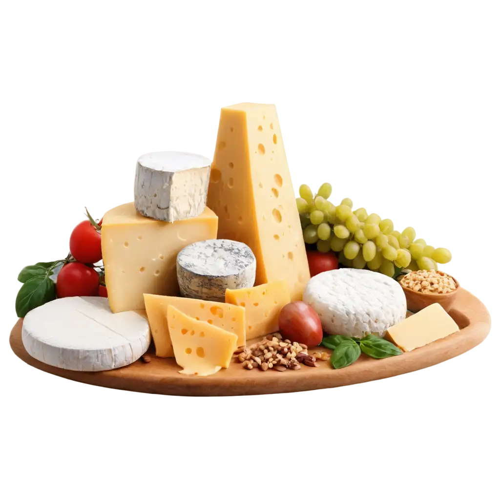 Exquisite-Italian-Cheese-Varieties-A-PNG-Image-Showcase-of-Diverse-Flavors-and-Textures