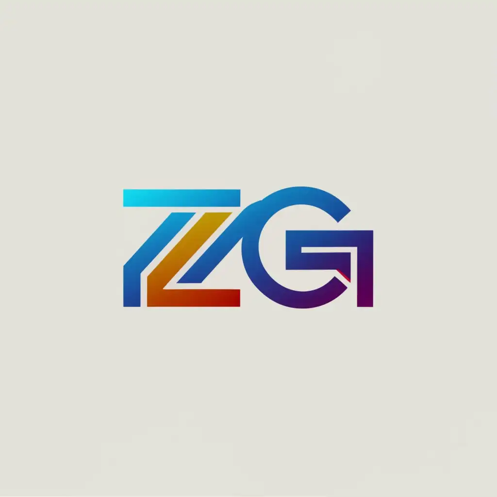 a logo design,with the text "ZG", main symbol:researches,Moderate,be used in Technology industry,clear background
