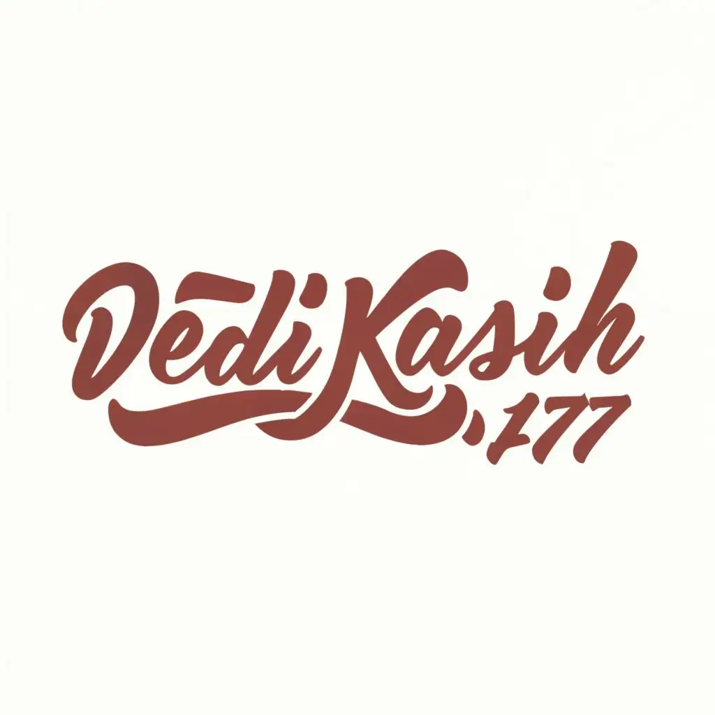 logo, DEDI_KASIH17, with the text "DEDI_KASIH17", typography