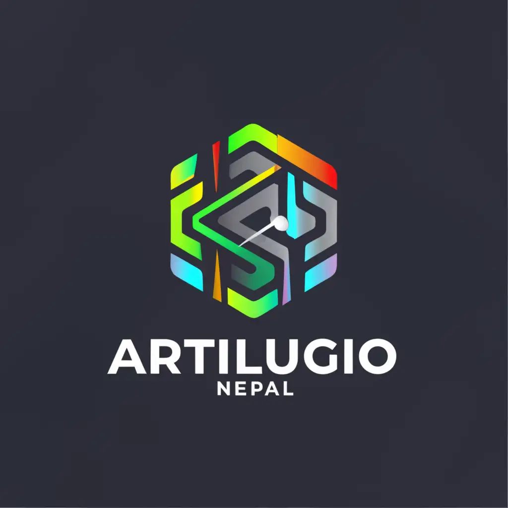 a logo design,with the text "Artilugio nepal", main symbol:gadgets,Moderate,be used in Technology industry,clear background