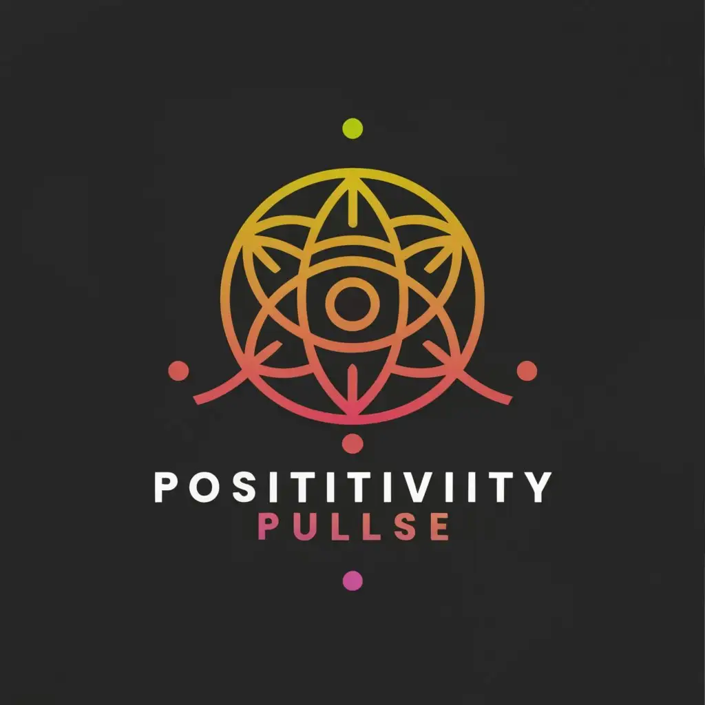 a logo design,with the text 'PositivityPulse', main symbol:Illuminati,Moderate,be used in Education industry,clear background