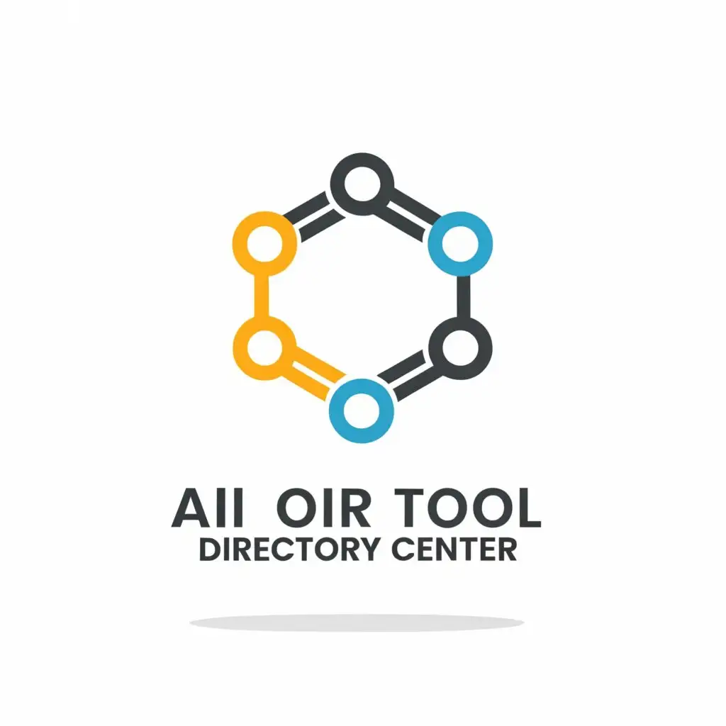 a logo design,with the text "ai tool directory center", main symbol:database,Moderate,be used in Internet industry,clear background