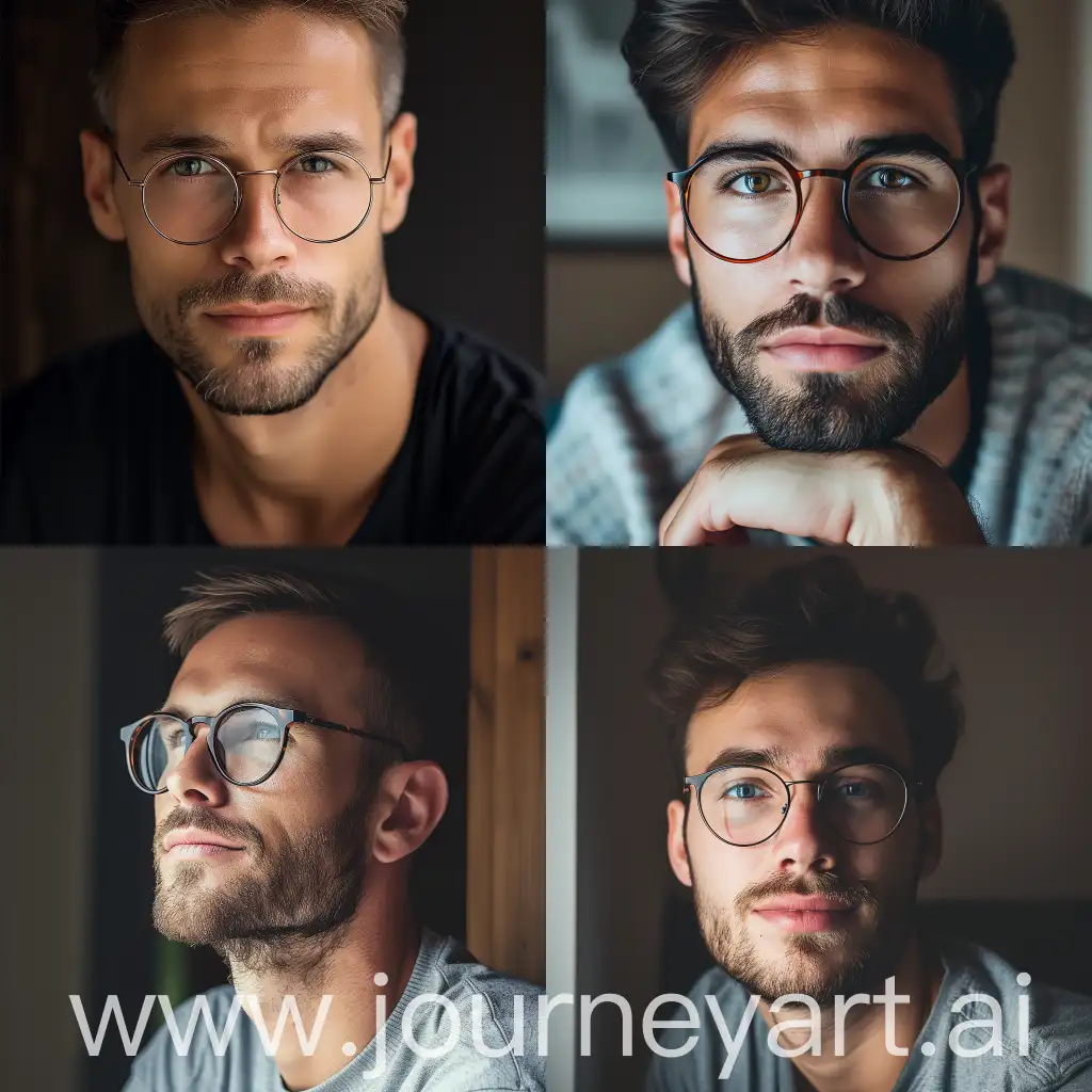 Man with glasses