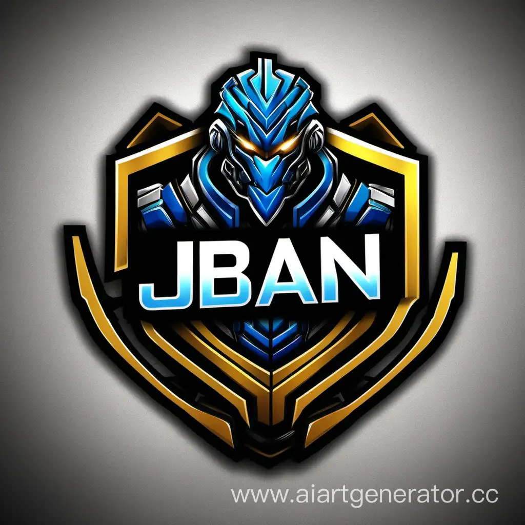 Dynamic-jban-Cybersport-Team-Logo-Design