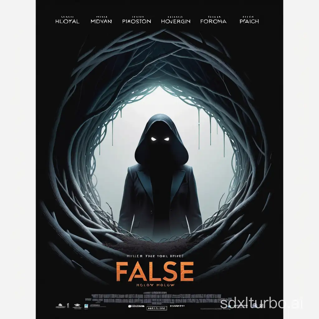 False poster hollow