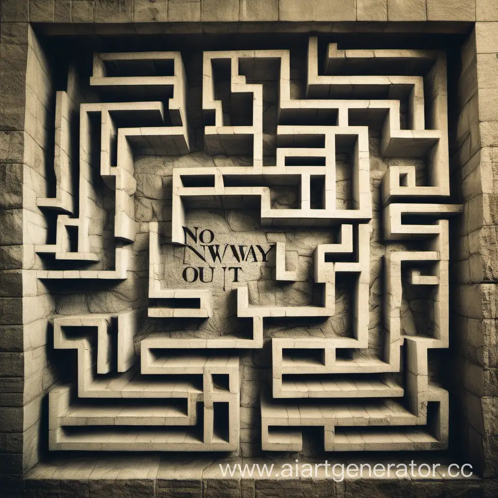 Mysterious-Square-Labyrinth-with-No-Way-Out-Inscriptions