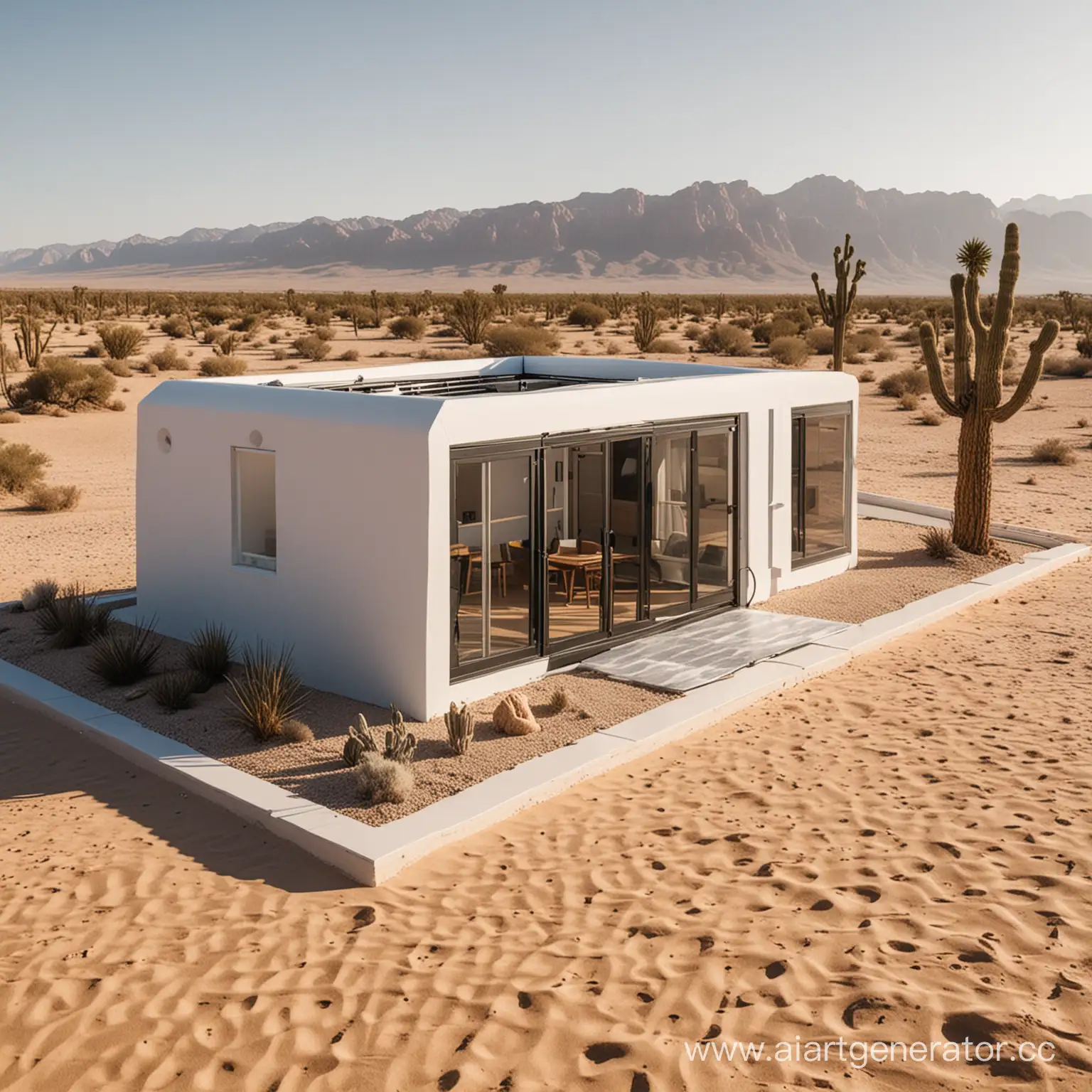 Futuristic-Desert-Landscape-with-3D-Printed-Home