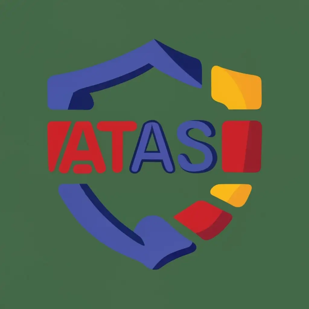 logo, An all in one testing management platform , support automation testing, with the text "ATAS", typography, be used in Technology industry