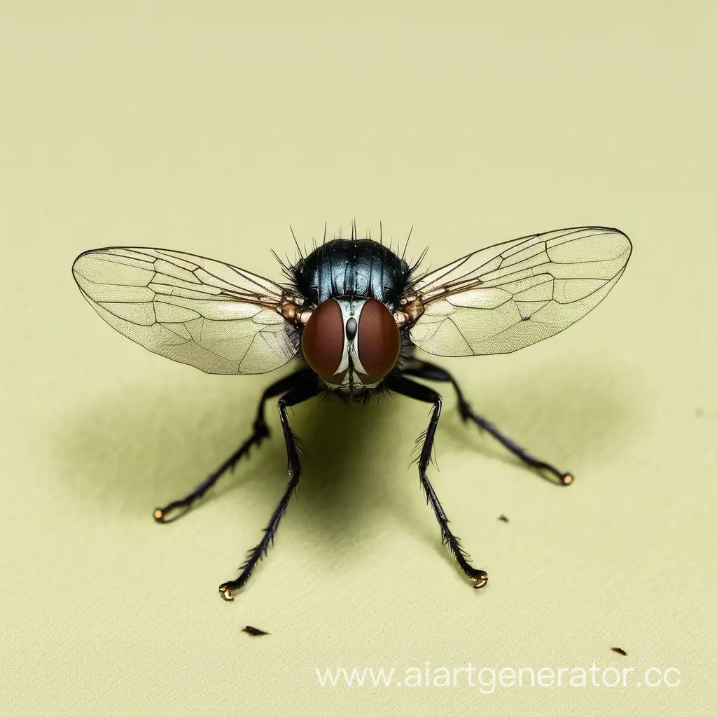 Giant-Housefly-in-Urban-Environment