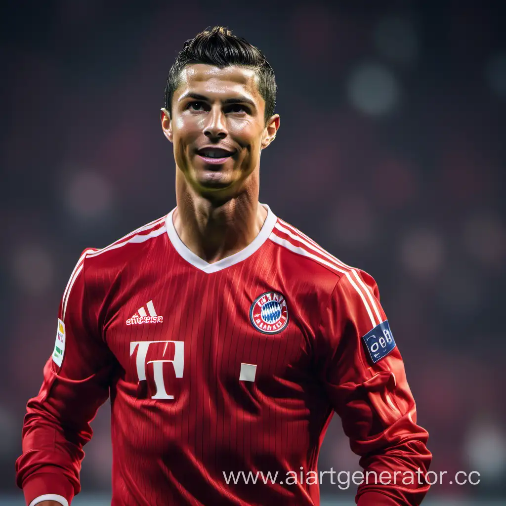 Cristiano-Ronaldo-Sporting-Bayern-Munich-Football-Kit-in-Action