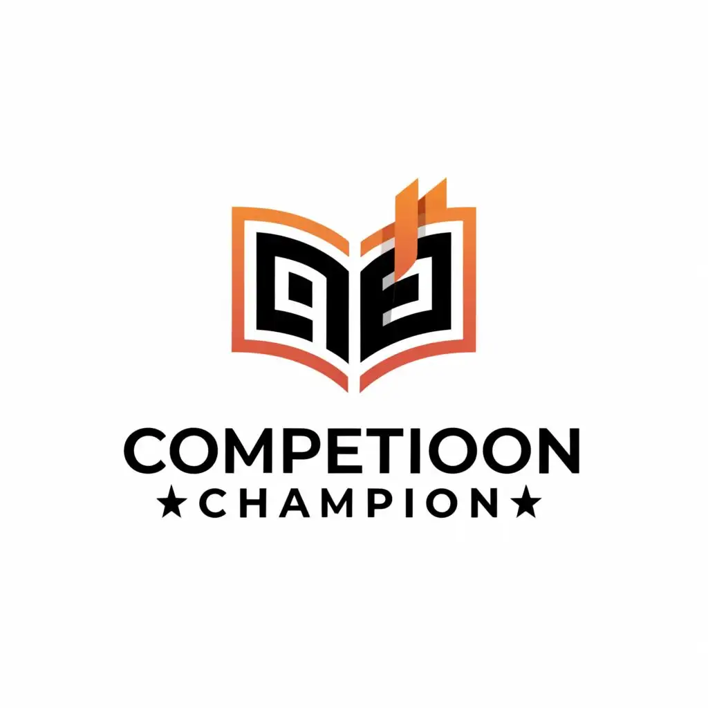 a logo design,with the text "Competition Champion", main symbol:Education,Moderate,be used in Education industry,clear background