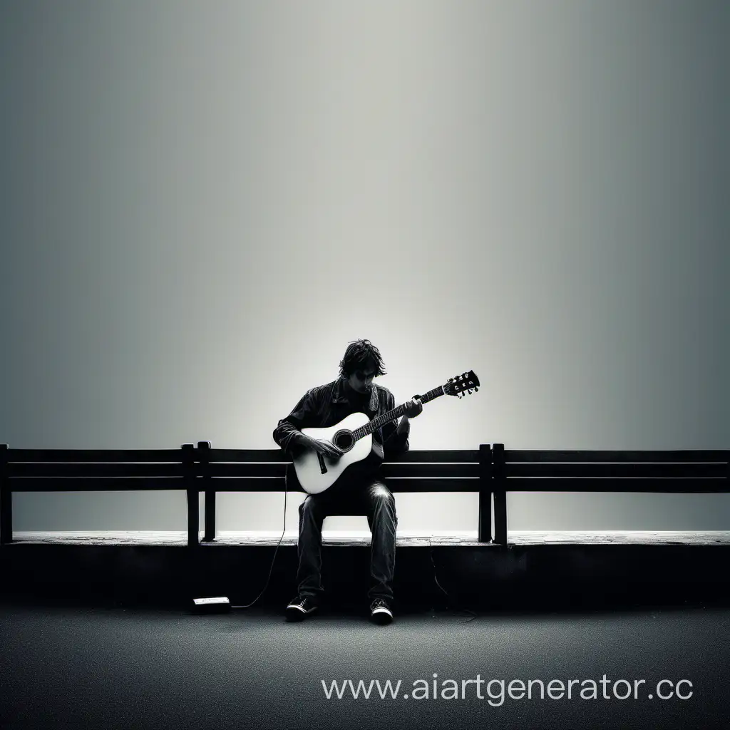 lonely guitarist guy