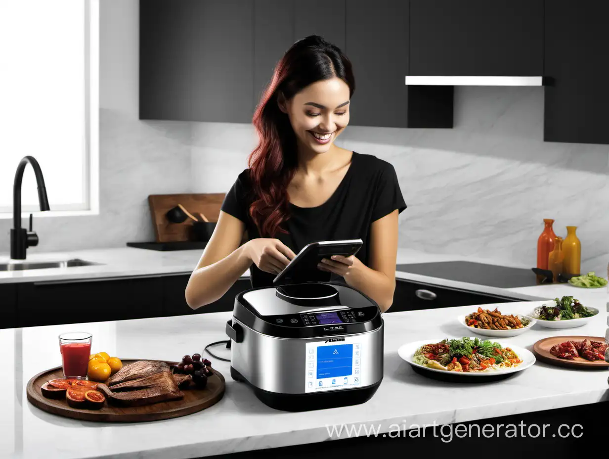 Joyful-Cooking-with-Polaris-WiFi-0517-Multicooker-and-Smartphone