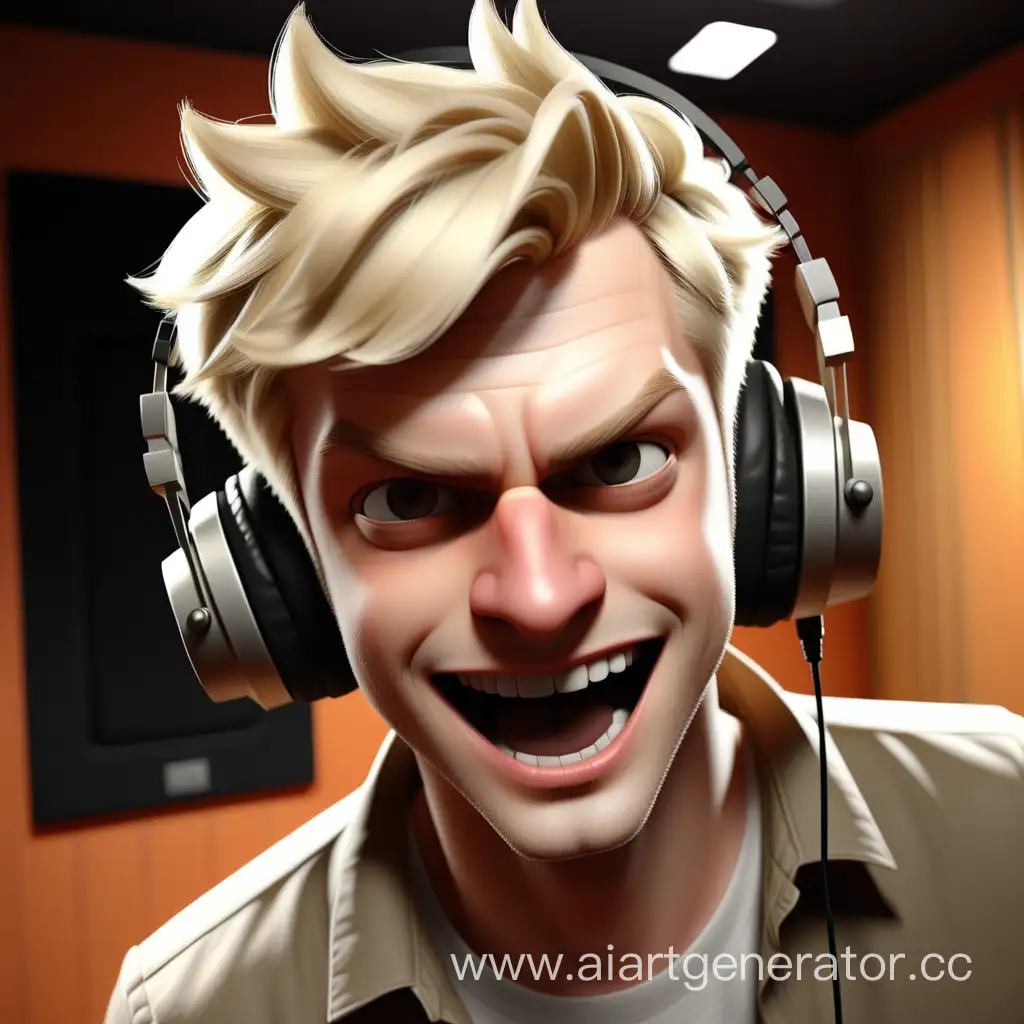 Excited-Blonde-Man-in-a-Professional-Recording-Studio