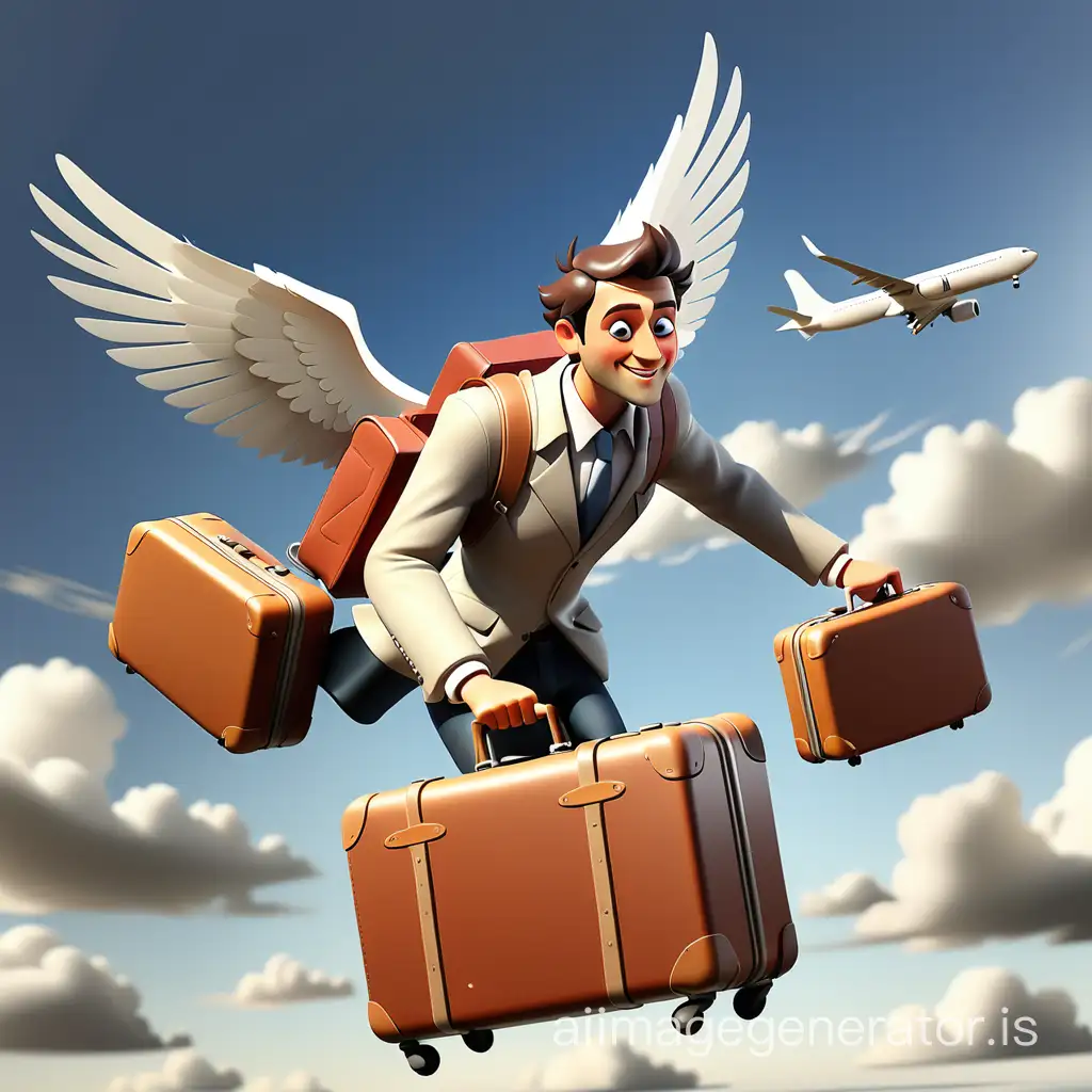 Traveler-with-Wings-and-Suitcase-Flying