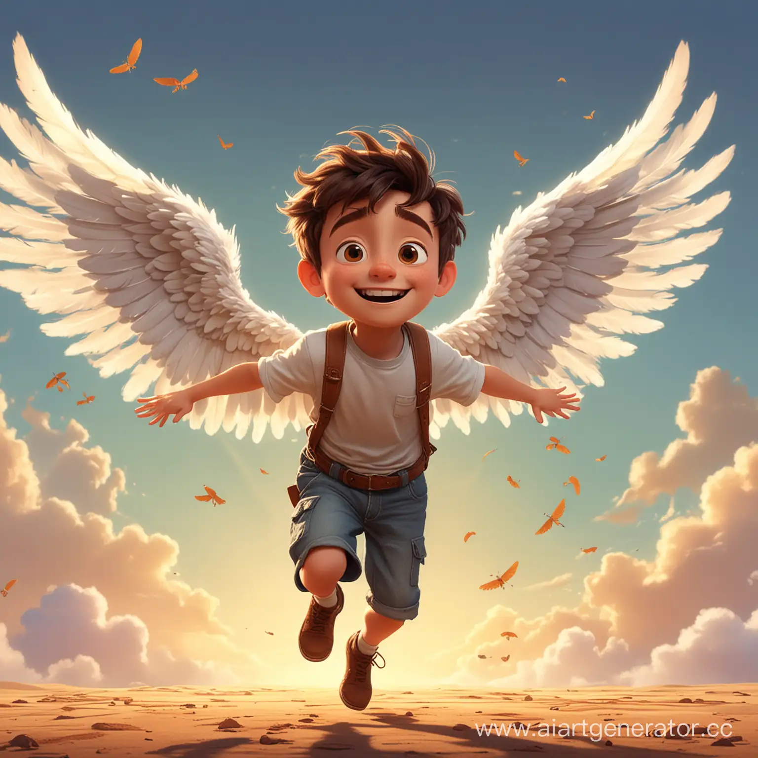 Joyful-Boy-Soars-with-Homemade-Wings-Inspired-by-Icarus-Pixar-Style-Art