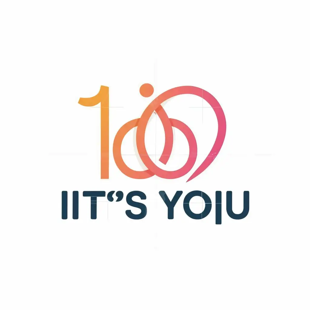 a logo design,with the text "It's You", main symbol:cute ring in hand,Moderate,clear background