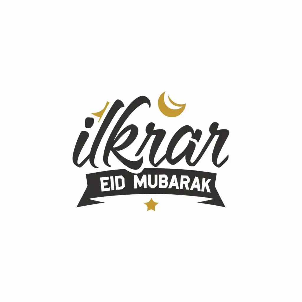 Logo-Design-For-Ikrar-Eid-Mubarak-Dynamic-Typography-for-the-Sports-Fitness-Industry