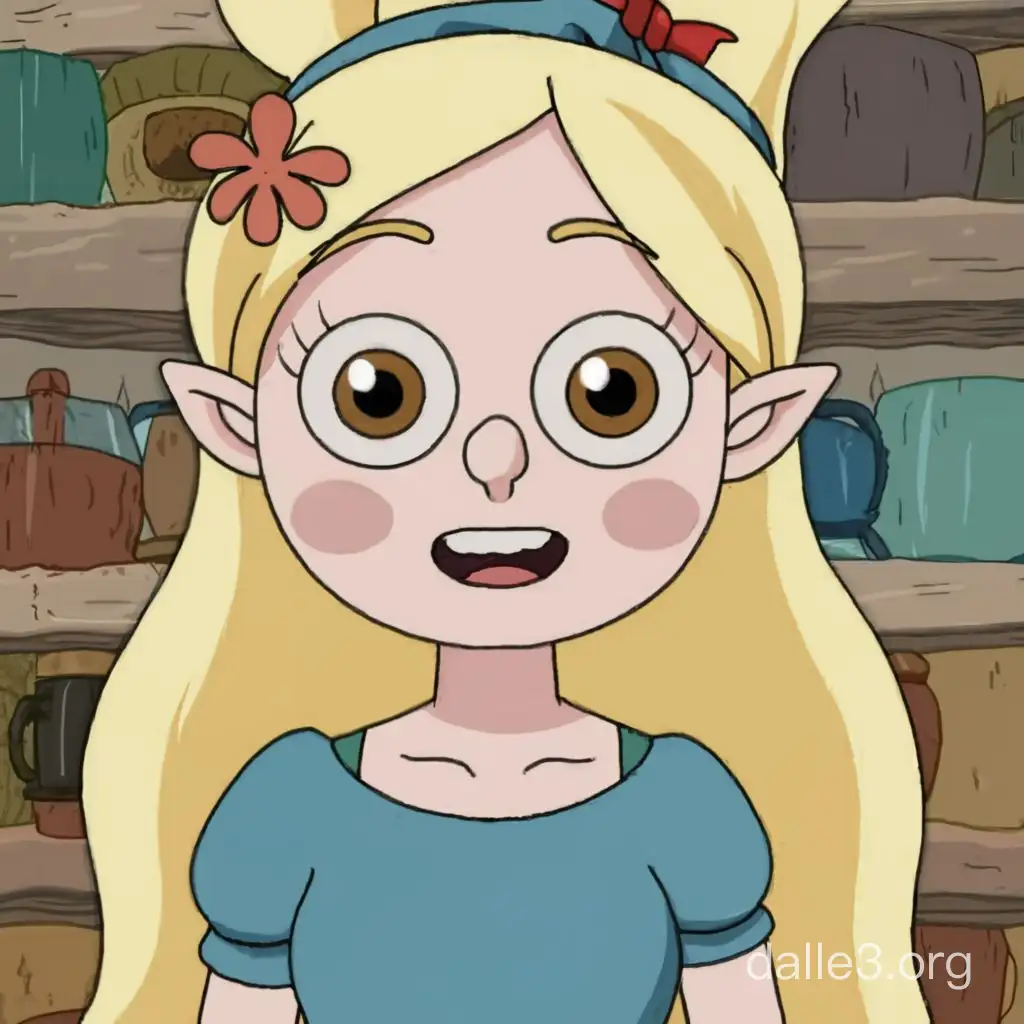 Lucy from cartoon disenchantment