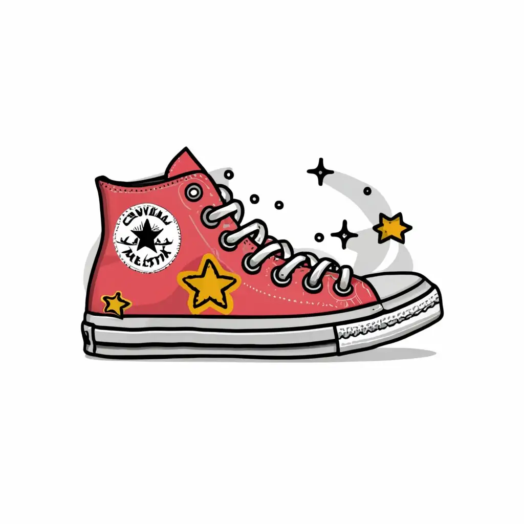 a logo design,with the text "Starzin", main symbol:cartoon of The Chuck 70 De Luxed Squared,complex,clear background
