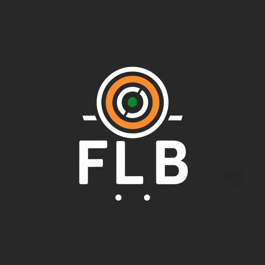 a logo design,with the text "flb", main symbol:dj,Moderate,be used in Events industry,clear background