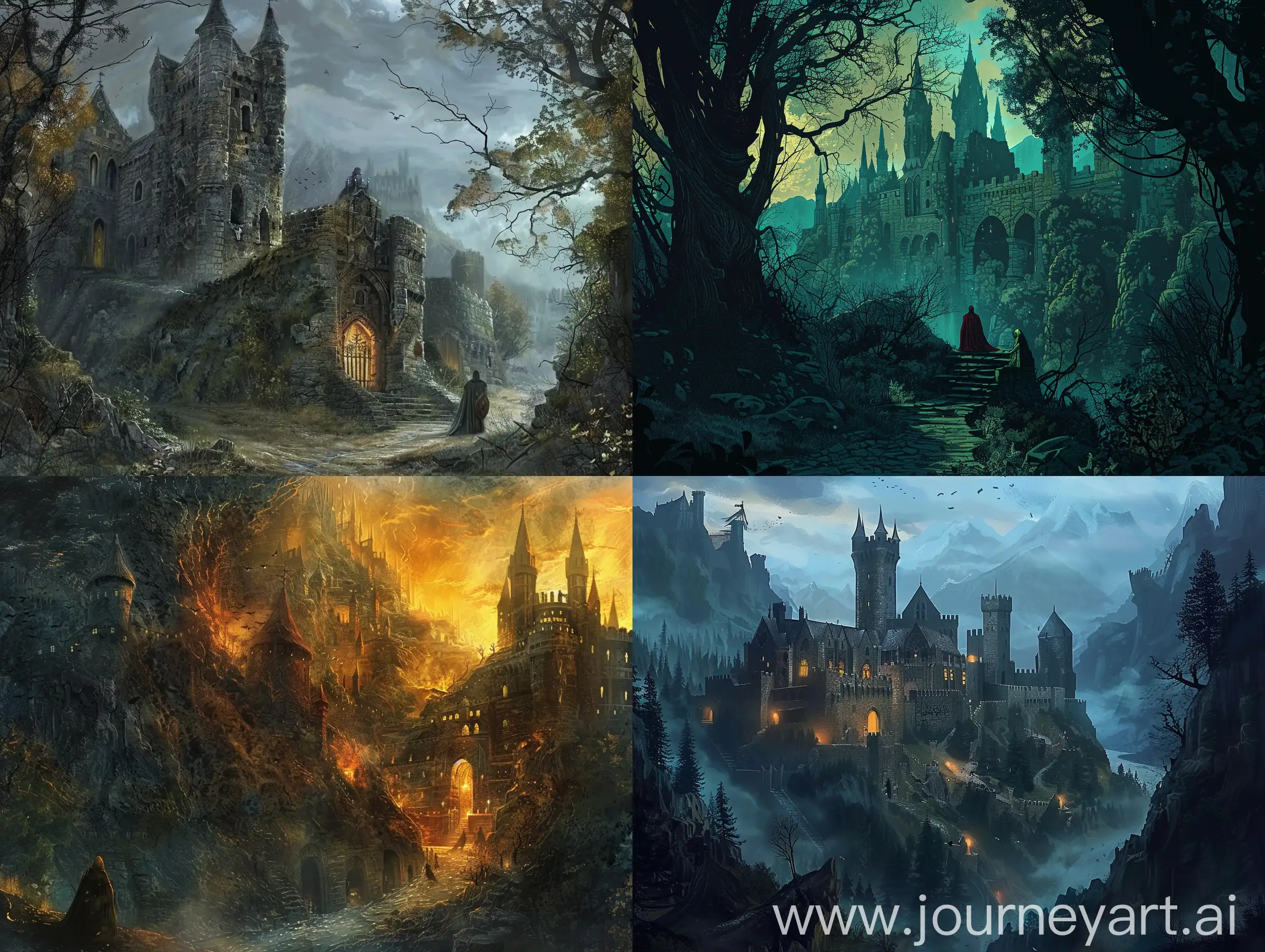 Dark-Medieval-Fantasy-Haunting-Castles-and-Foreboding-Forests