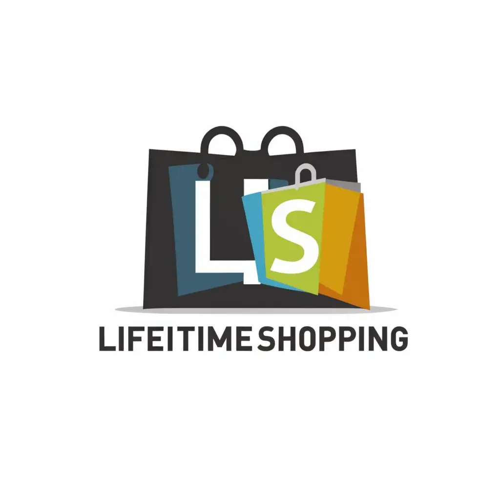 a logo design,with the text "Lifetime Shopping", main symbol:LTS,Moderate,clear background