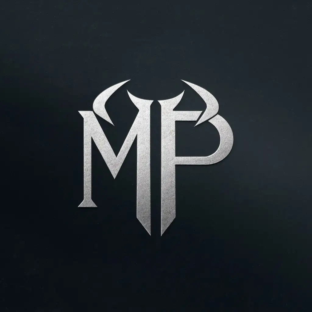 LOGO-Design-For-Silver-Devil-Letters-Morpheus-Sleek-Typography-with-MP