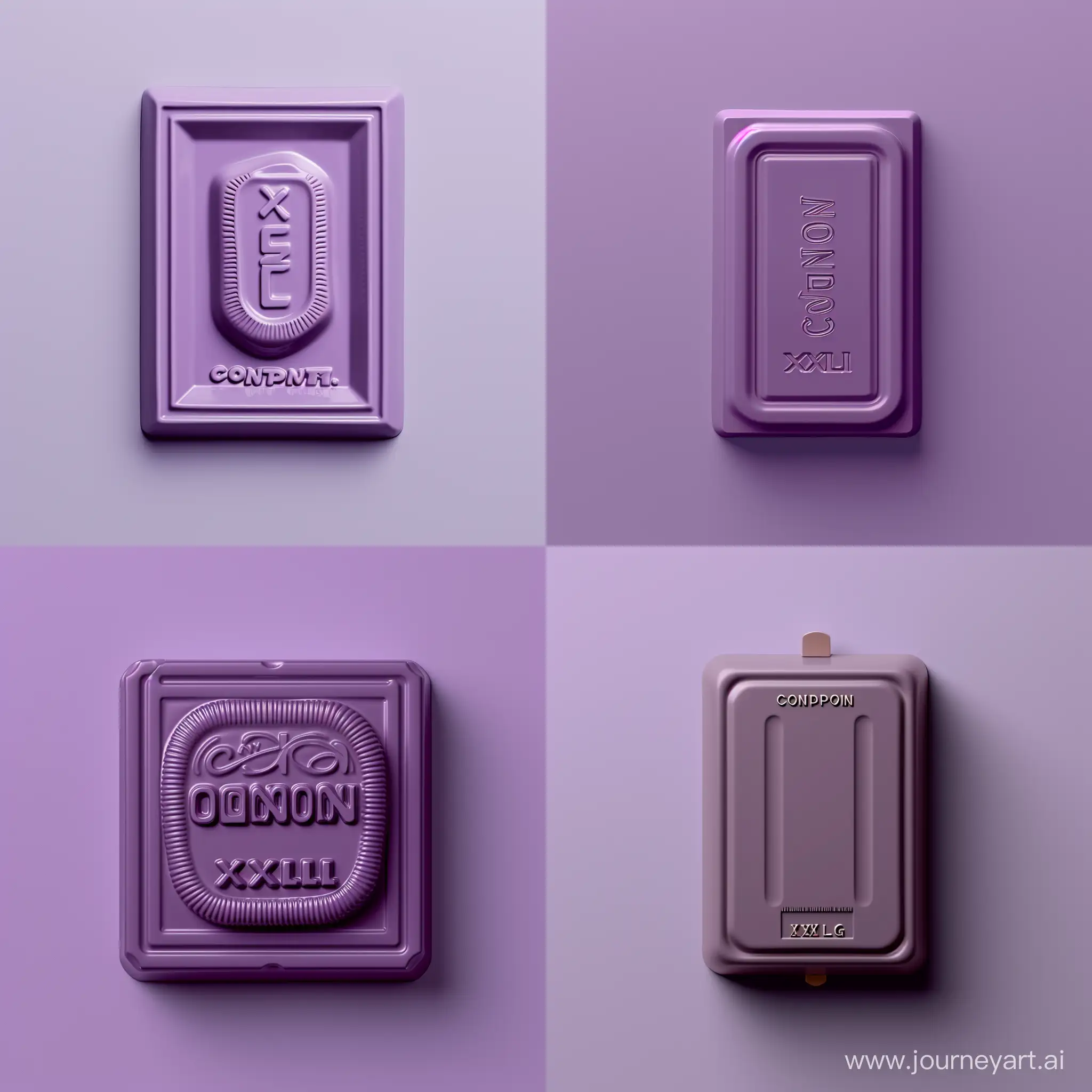 Minimalist-Square-Chocolate-Condom-XXXL-in-Shades-of-Purple
