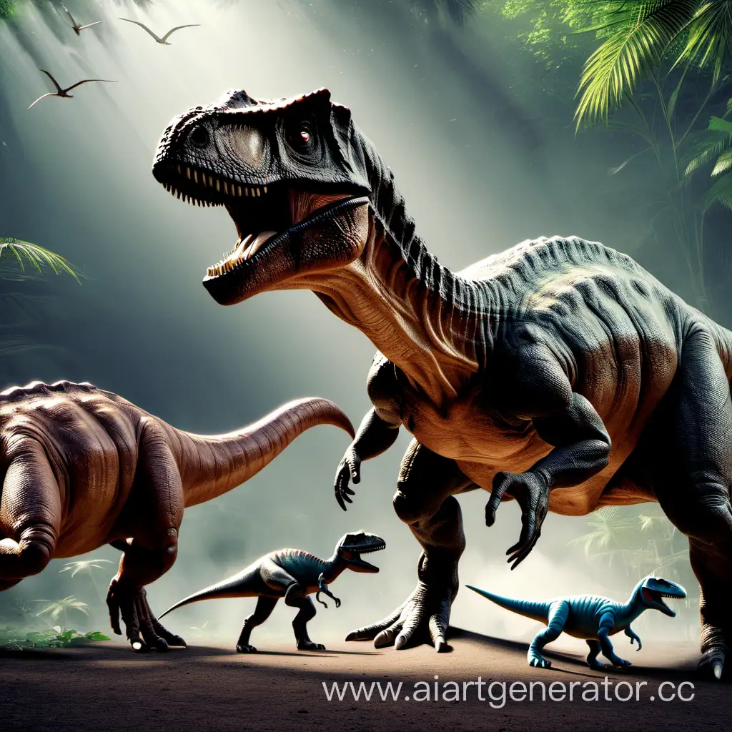 Mesozoic-Giants-Roaming-Ancient-Landscapes