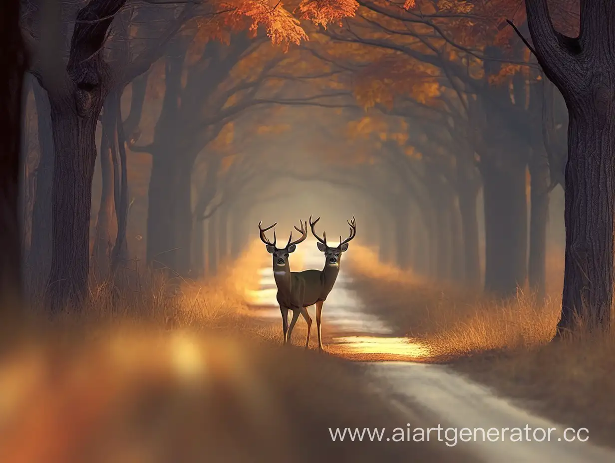Enchanting-Journey-Deer-Leading-to-a-Whimsical-World