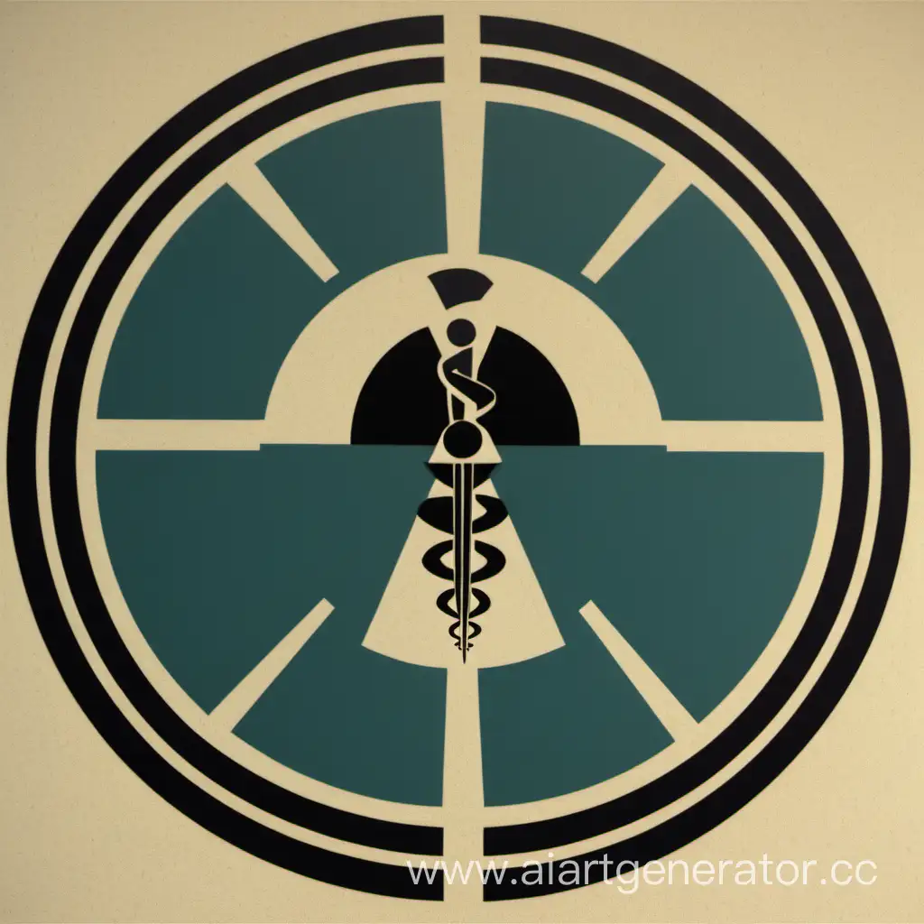 Circular-Medical-Emblem-with-Radiation-Symbol-Background