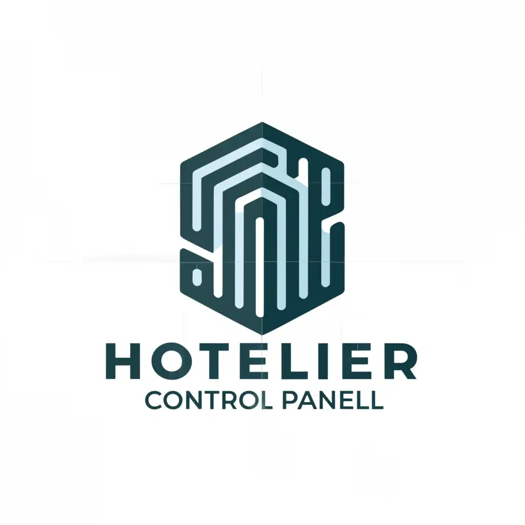 a logo design,with the text "Hotelier Control Panel", main symbol:Hotelier Control Panel,Minimalistic,be used in Travel industry,clear background
