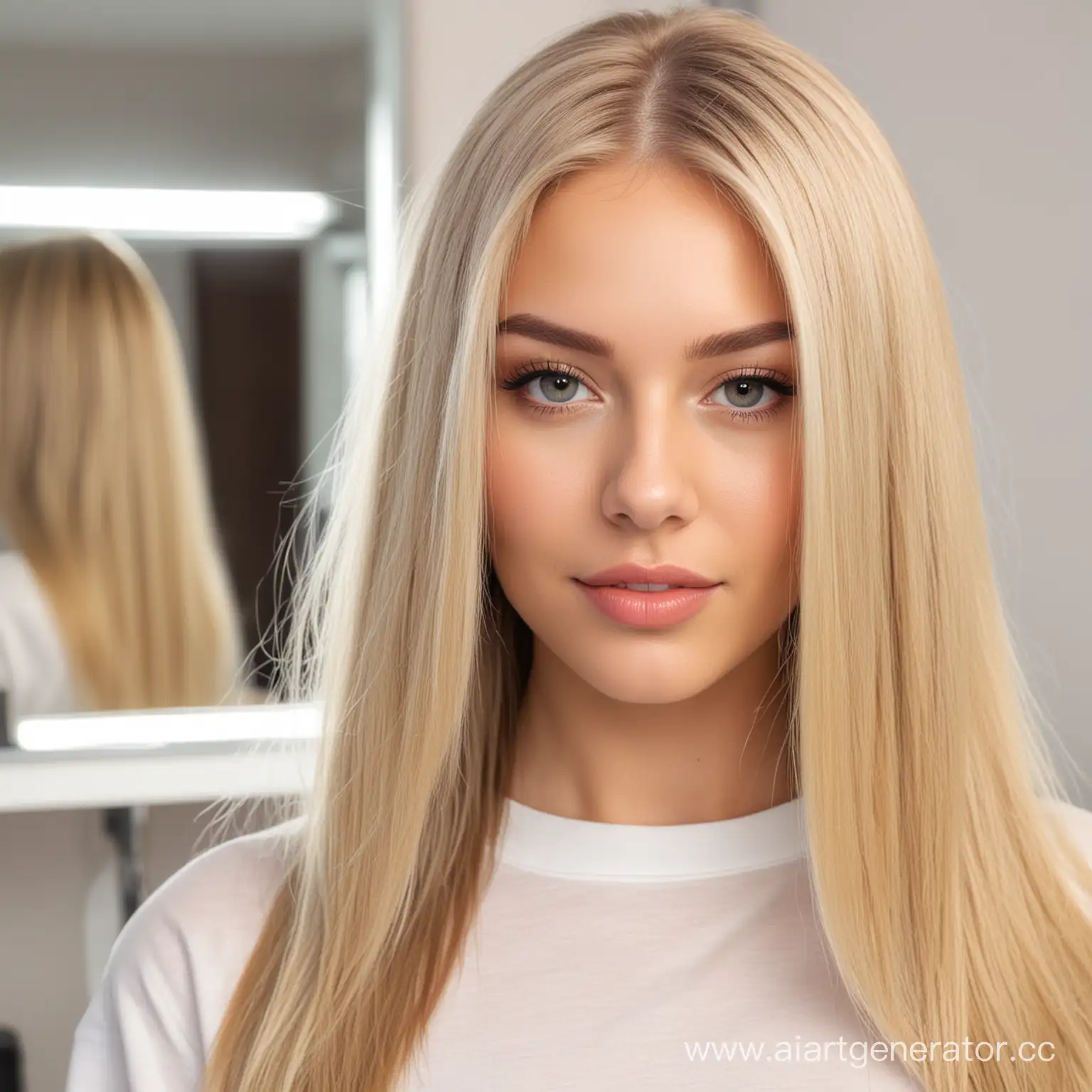 Blonde-Girl-Getting-a-Hair-Treatment-at-a-Modern-Beauty-Salon