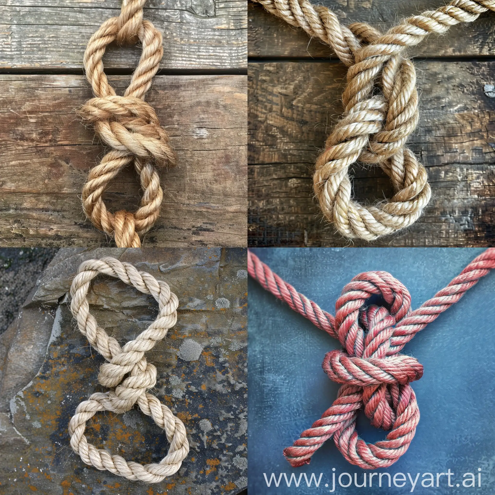 Detailed-Illustration-of-a-Bowline-Knot-Tying-Technique