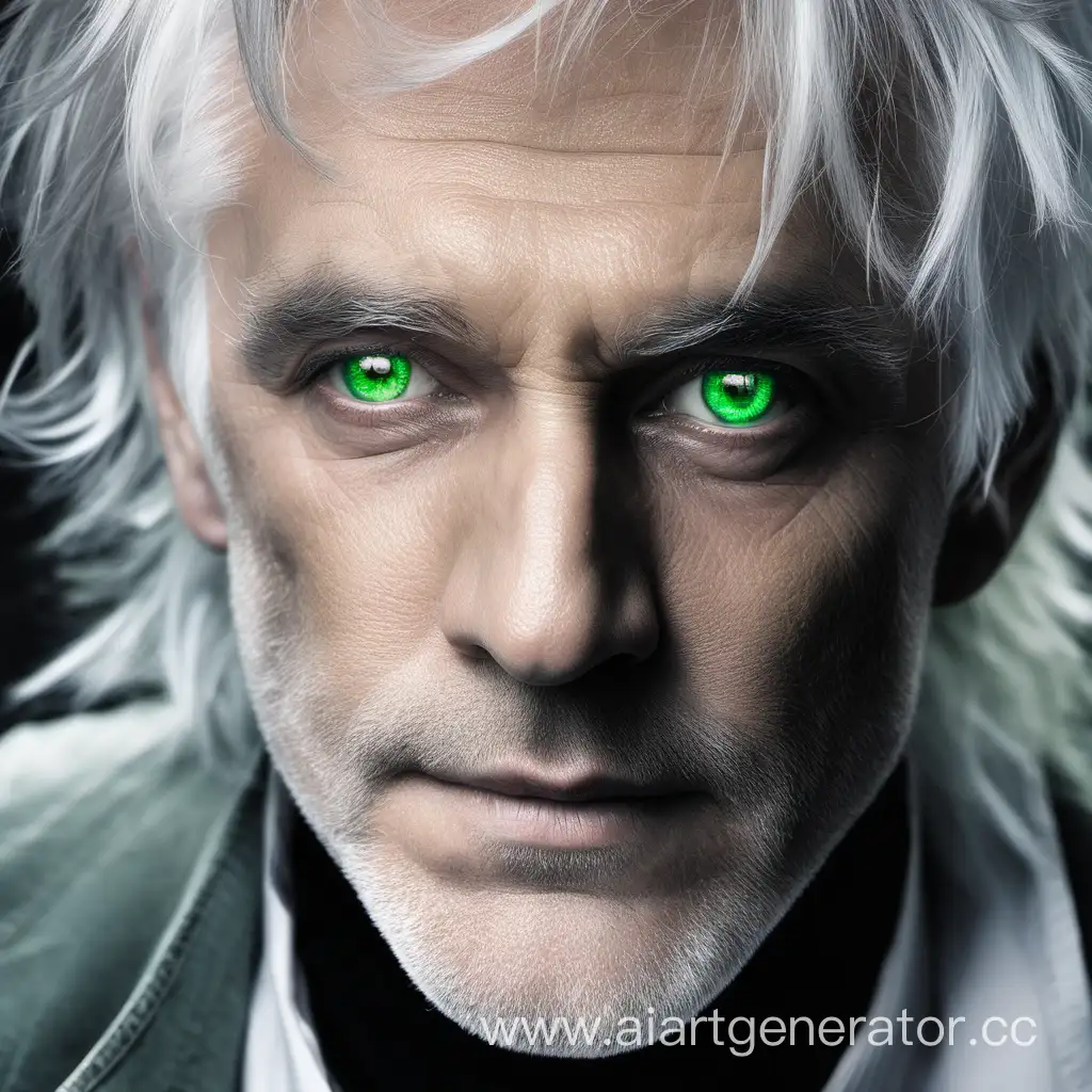 Mystical-SilverHaired-Man-with-Enchanting-GreenGrey-Eyes