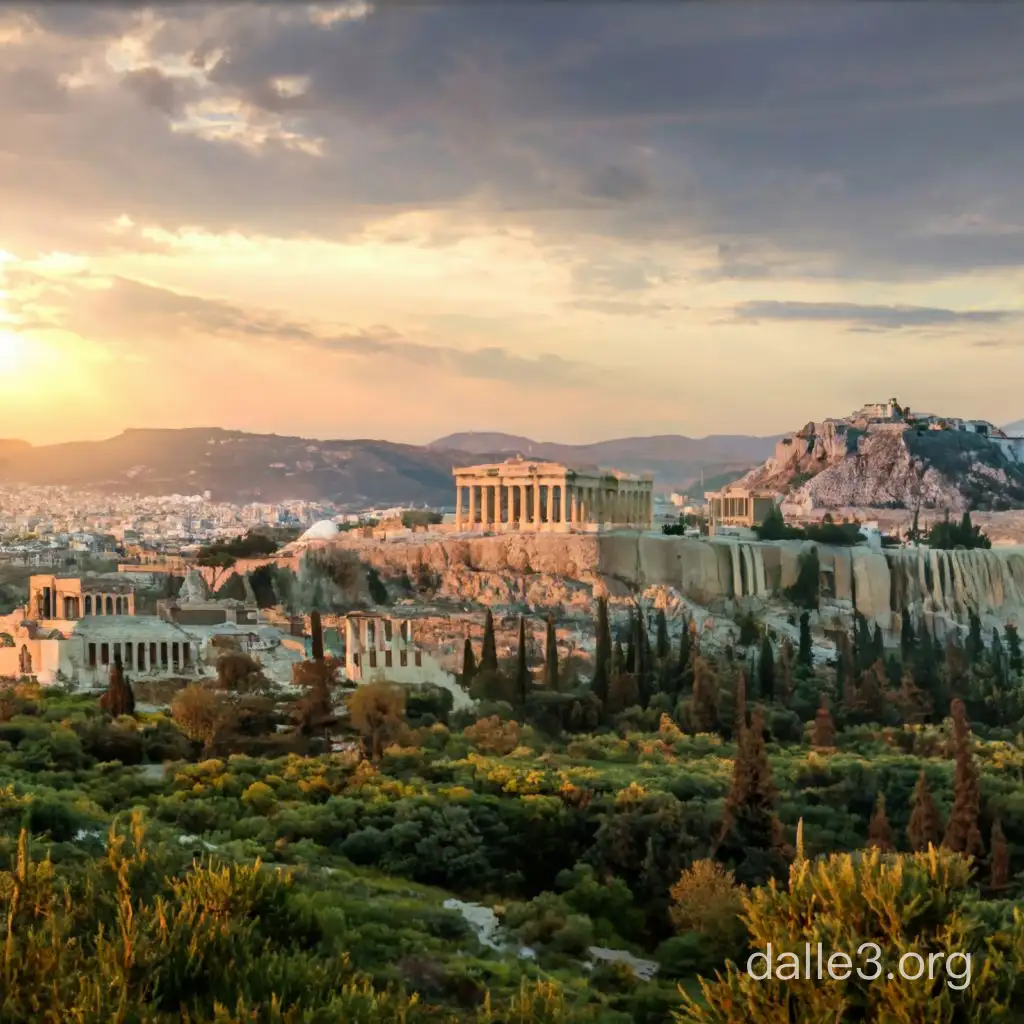 Athens 800 years ago 