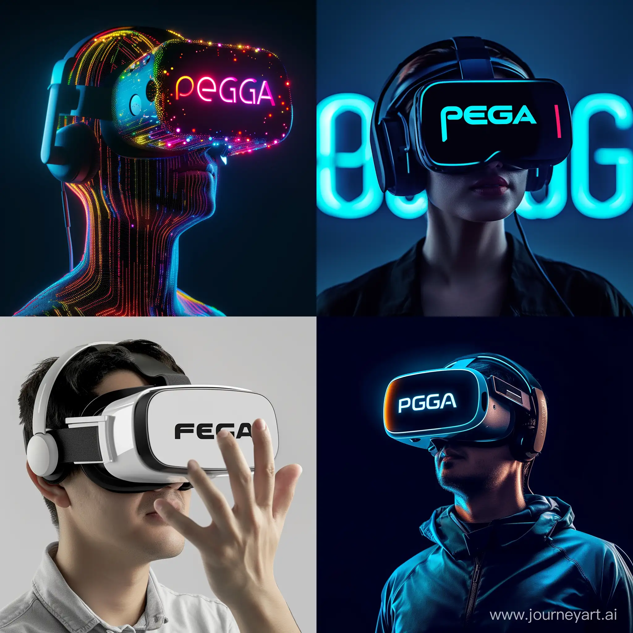 pegsa logo in virtual reality --v 6 --ar 1:1 --no 29316