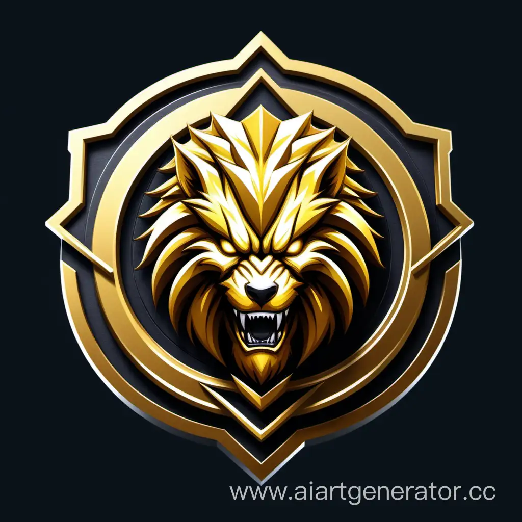 Golden-Beast-Emblem-for-Standoff-2-Esports-Team
